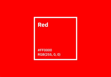 color red