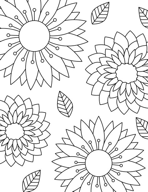 Color Sheets For Teens