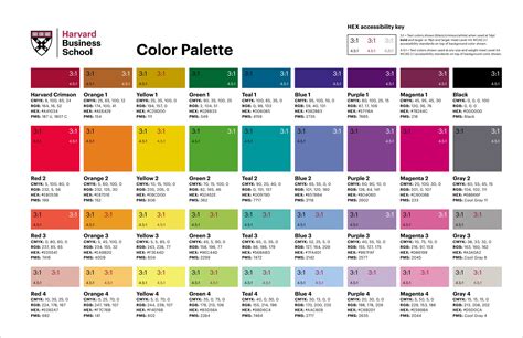 color standards