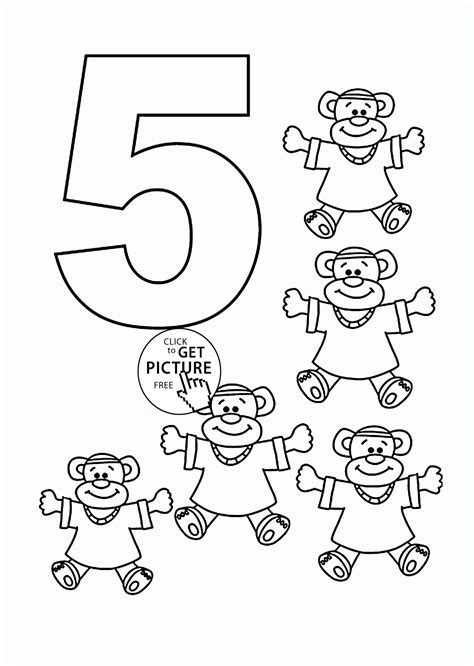 Color The Number 5 Preschool Number Worksheet Number 5 Worksheets For Preschool - Number 5 Worksheets For Preschool