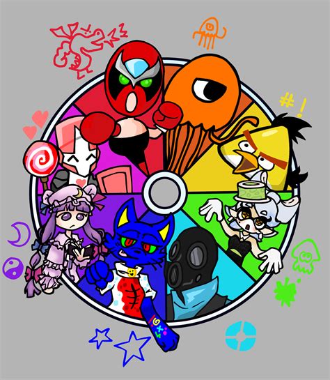 color wheel challenge by Funikular on Newgrounds