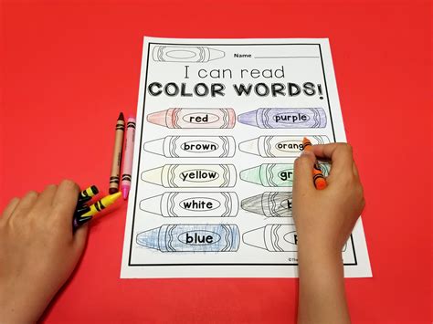 color words