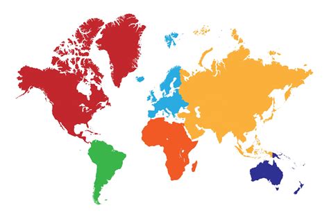 color world map