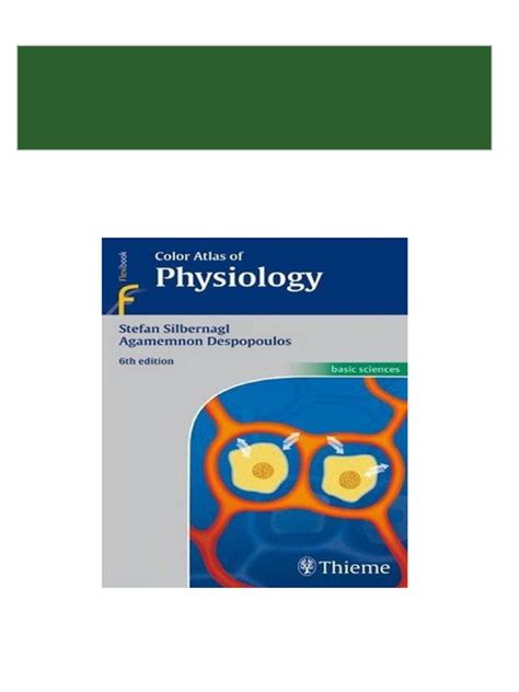 Full Download Color Atlas Of Physiology 6Th Edition 