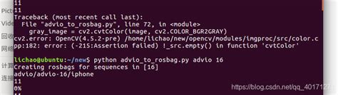 color.cpp:182: error: (-215:assertion failed) !_src.empty() in function ...