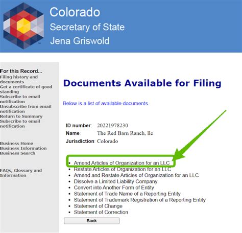 colorado llc