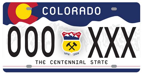 colorado plate