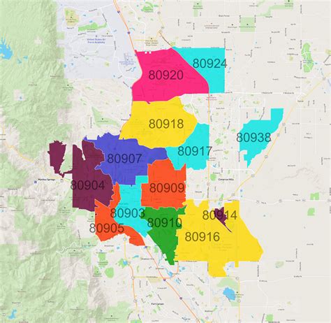 colorado springs post code