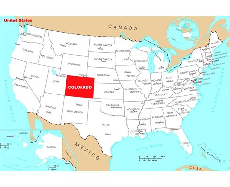 colorado us map