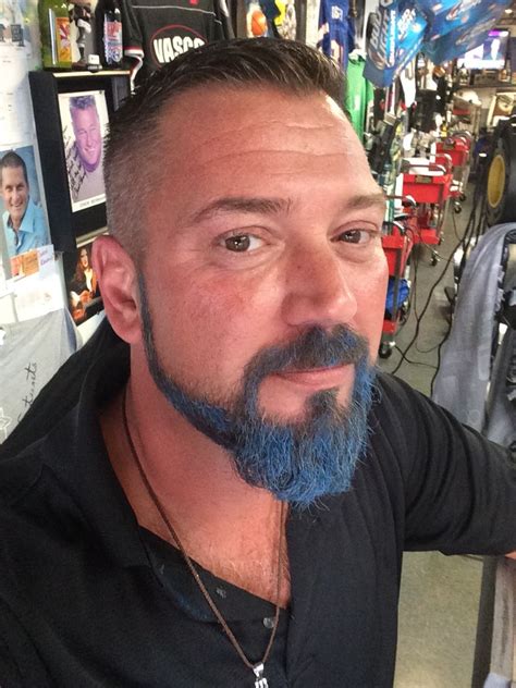 colored beards