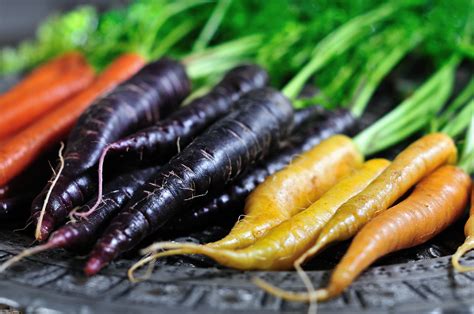 colored carrots