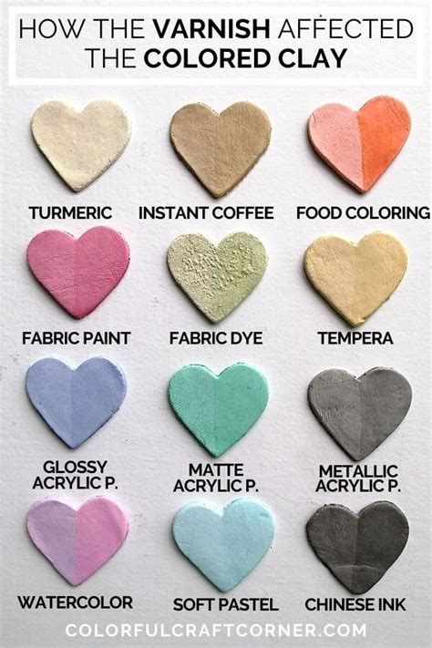 colored clay