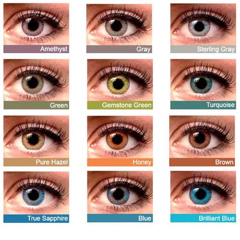 colored contacts