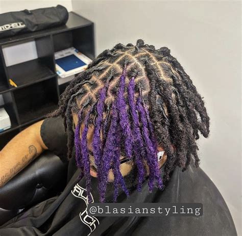 colored dreads