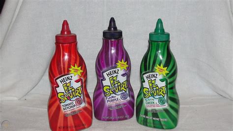colored ketchup