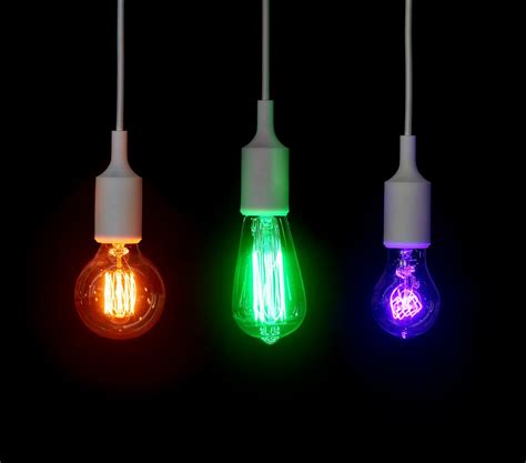 colored light bulbs