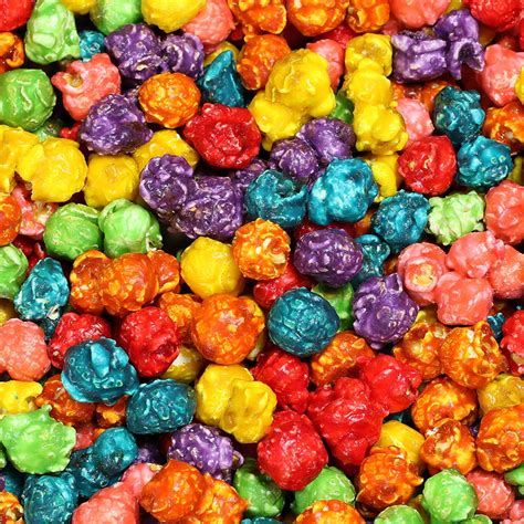 colored popcorn