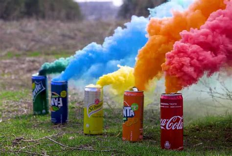 colored smoke bombs