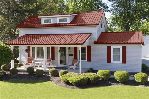 colored tin roofing