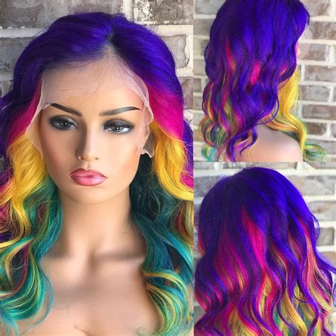 colored wigs