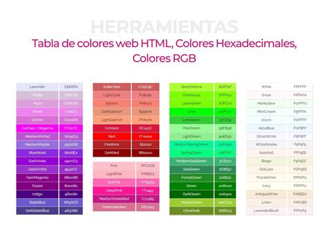 colores html