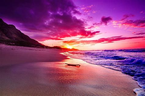 Colorful Beach Sunsets Hd