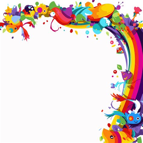 colorful border