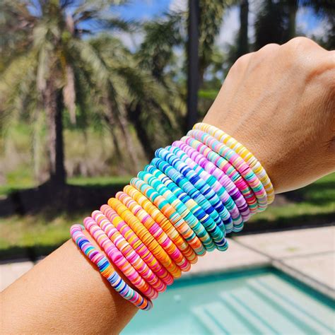 colorful bracelets