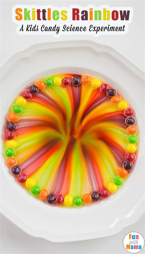 Colorful Candy Science Experiments Candy Science Experiments - Candy Science Experiments