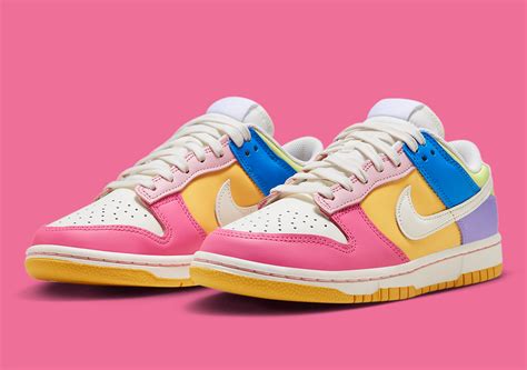 colorful dunks