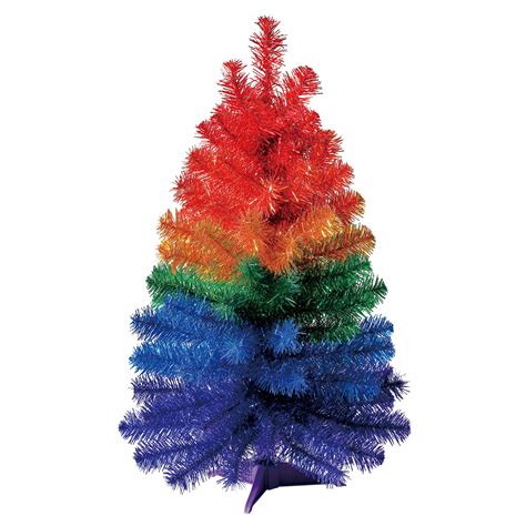 Colorful Holiday Christmas Trees Artificial