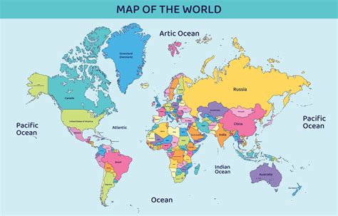 colorful map