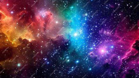 colorful outer space