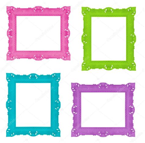 colorful picture frames