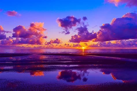 colorful sunset