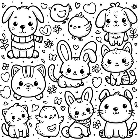 coloring cute