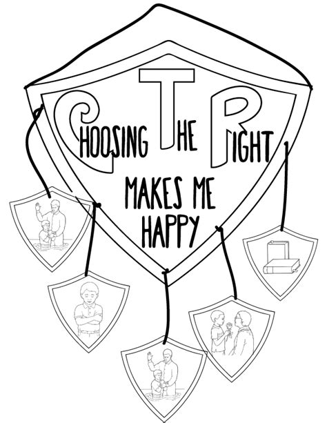 Coloring Page Choose The Right Way Talkingtreebooks Com Making Good Choices Coloring Pages - Making Good Choices Coloring Pages