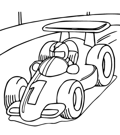 Coloring Page Of A Race Car Divyajanan Race Car Coloring Pages - Race Car Coloring Pages