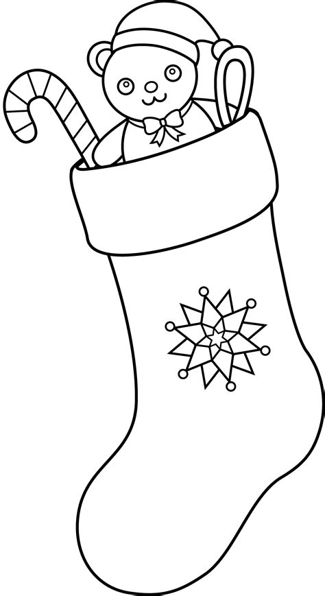 Coloring Pages Christmas Stocking Coloring Nation Christmas Coloring Pages Stocking - Christmas Coloring Pages Stocking