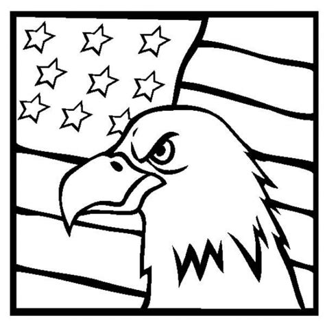 Coloring Pages Of American Symbols American Symbols Coloring Page - American Symbols Coloring Page