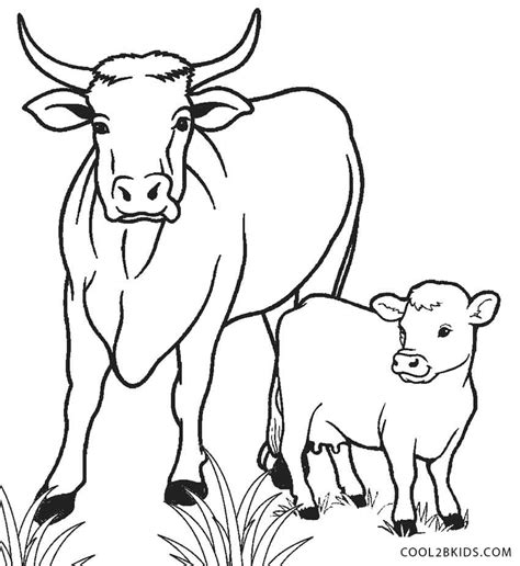 Coloring Pages Of Cows   Cow Coloring Pages 2024 Coloring And Learn - Coloring Pages Of Cows