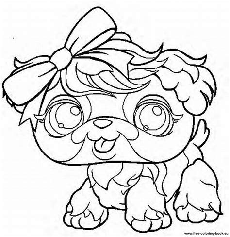 Coloring Pages Of Littlest Pet Shop Animals Pet Coloring Pages For Preschoolers - Pet Coloring Pages For Preschoolers