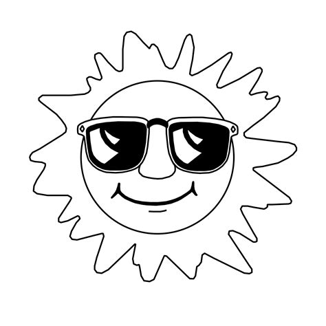 Coloring Pictures Of The Sun Coloring Nation Picture Of Sun For Colouring - Picture Of Sun For Colouring