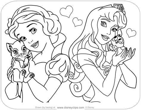 coloring sheets disney