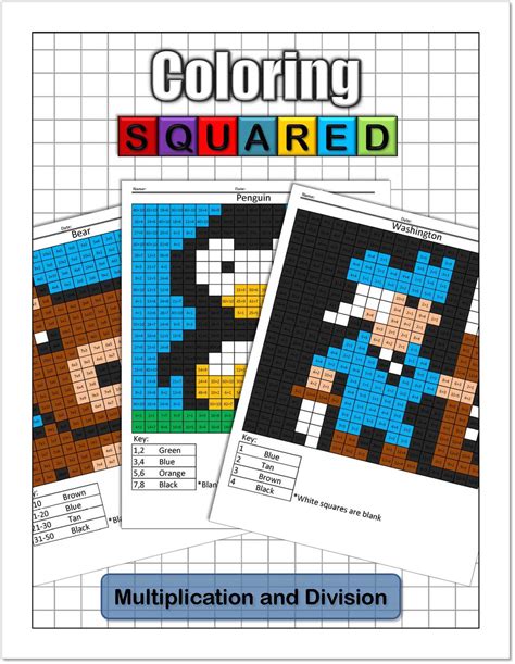 Coloring Squared Multiplication And Division