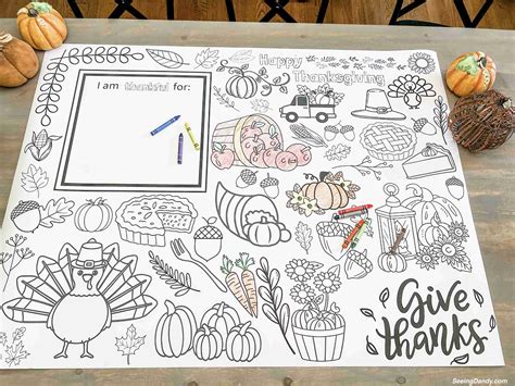coloring tablecloth