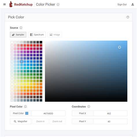 colors hex code picker
