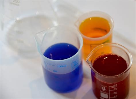 Colour Mixing With Food Colouring And Water Science Color Mixing Science Experiments - Color Mixing Science Experiments