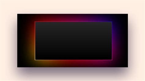 colourfull animated border using CSS and HTML only. #css #html