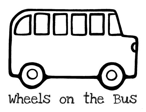 Colouring Pages Of Bus   Wheels On The Bus Coloring Pages Greatestcoloringbook Com - Colouring Pages Of Bus